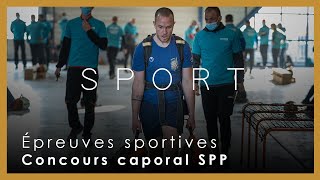 Épreuves sportives du concours de caporal SPP [upl. by Yanaton]