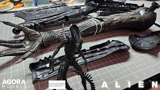 Build the 12 Scale Giger Xenomorph Alien  Pack 9  Stages 6168 [upl. by Lalad]