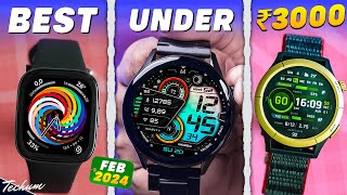 2024s BEST SMARTWATCH Under 3000⚡Best Smartwatch Under 3000⚡Top 5 Best Smartwatches Under 3000 2024 [upl. by Biddie]