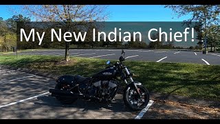 My New 2022 Indian Chief Dark Horse [upl. by Mauretta]