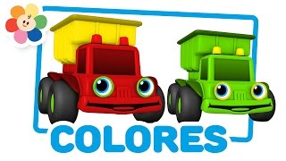 Aprender Los Colores Para Niños  Coches de Colores  Los Camiones de Colores Para Bebes  BabyFirst [upl. by Gavini750]