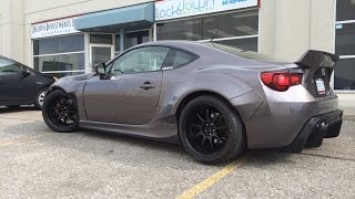 2013 Widebody Scion FRS with the New Compustar RF2WT10 Alarm System [upl. by Hairim]