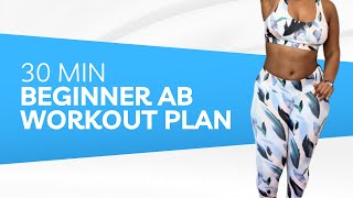 Beginner Ab Workout overview workoutroutine [upl. by Desirea546]