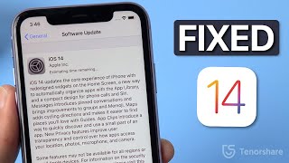 How to Fix iOS 14 Update Stuck on Estimating Time RemainingUpdate Requested [upl. by Eirovi]