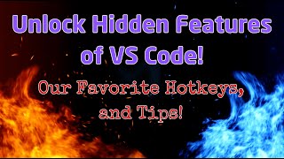 Hotkeys and Tips for VSCode [upl. by Vasya]