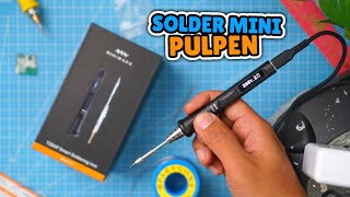 Unboxing Review Solder Mini TS80P Smart Soldering Iron [upl. by Lramaj]