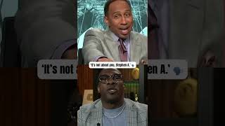 Stephen A took that personally 😳 [upl. by Maxantia]