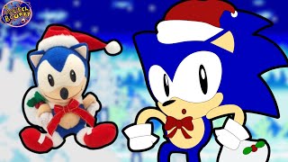 1992 Segasonic Christmas Sonic Plush Review [upl. by Kristyn]