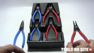 Gedore 1500 ES8000 internal amp external snapring pliers tool module [upl. by Nerradal433]