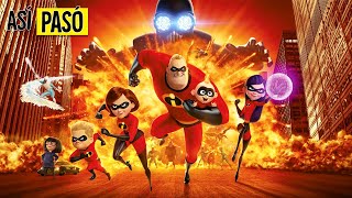 JACK JACK ES EL MAS PODEROSO😲 LOS INCREIBLES 2  RESUMEN EN 15 MINUTOS [upl. by Anidan]