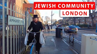 Hasidic Jewish Community in London  Europes Largest Jewish Community  Walking Tour 4K [upl. by Chelton]