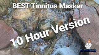 BEST Tinnitus Relief Sound Therapy Treatment  10 Hours of Tinnitus Masking [upl. by Nojed]