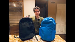 Evergoods CHZ26 vs Goruck GR1 Main Compartment Fit Comparison [upl. by Marcille593]