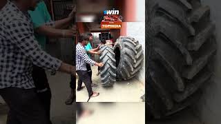 26 number tyre vs normal tyre [upl. by Latta903]