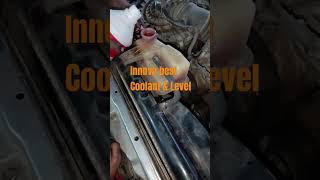 How to change coolant Toyota InnovaInnova radiator water filling faruquebhairf [upl. by Jeraldine]