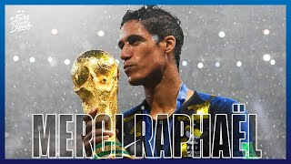 Merci Raphaël Varane Equipe de France I FFF 2023 [upl. by Radmilla]