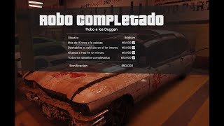 GTA Online  Deshuesadero  Albany Brigham  Robo a los Duggan 50000 [upl. by Amethist]