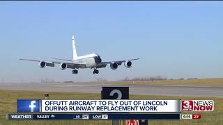 Offutt Runway under repair [upl. by Yromas]