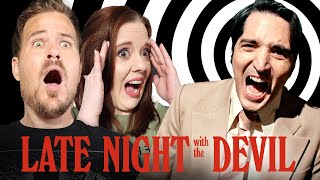 Late Night with the Devil First Time Watching Movie REACTION [upl. by Adnaloj]