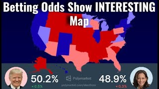 Presidential Election Based on BETTING ODDS October 6 [upl. by Nov]