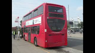 Enviro 400 Go Ahead London Blue Triangle E173 SN61BGE Short Journey on the Route 262 Front View [upl. by Melisent]