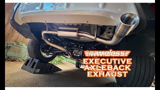 Nameless Executive AxleBack Exhaust on 2022 Subaru Crosstrek [upl. by Ymor890]