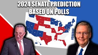 THIS 2024 SENATE FORECAST PREDICTS A REPUBLICAN VICTORY [upl. by Enrobyalc]