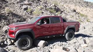 Chevrolet Colorado ZR2 Bison tackling the Boulder of Doom [upl. by Ehcor]