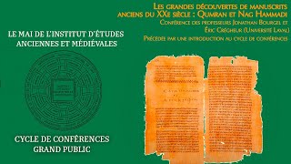 Jonathan Bourgel et Eric Crégheur  « Les découvertes des manuscrits de Qumran et Nag Hammadi » [upl. by Machute]