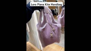 Loro Piana Kite Handbag loropiana bag fashion luxury handbags shopping [upl. by Ahsinauj777]