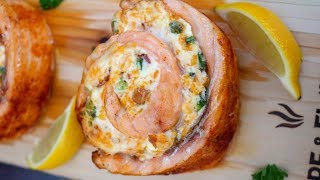 Jalapeno Popper Salmon Pinwheels [upl. by Eelac]