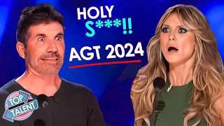 The ULTIMATE AGT 2024 Compilation BEST AUDITIONS of The Year 😱 [upl. by Eeroc]