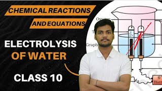 Electrolysis of Water Class 10th Important Topics🔥✅ class10 electrolysis class10science [upl. by Doowyah]