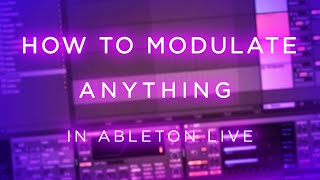 MODULATE ANYTHING with MIDI SHAPER in Ableton Live  Neuro Bass [upl. by Enivid]