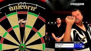 PS3 PDC World Darts Championship Match part 3  WWFC07 vs daviebhoy08 [upl. by Edecrem]