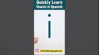 Spanish For Beginners Vowels [upl. by Trub]