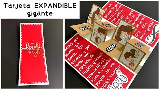 Tarjeta expandible gigante 3D [upl. by Gagliano]