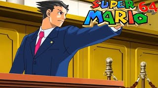 Phoenix Wright Ace Attorney  Cornered Super Mario 64 Remix [upl. by Cordy845]