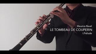 Le Tombeau de Couperin  1Prélude oboe amp piano MRavel [upl. by Llewxam]