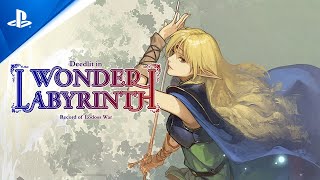 Record of Lodoss War Deedlit in Wonder Labyrinth  Launch Trailer  PS5 PS4 [upl. by Larrad]