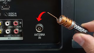 Battery Unlocks Worldwide TV Channels  Antenna Booster [upl. by Nosnorb193]