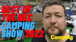 The best new tents at the NEC camping show 2022 [upl. by Euseibbob]