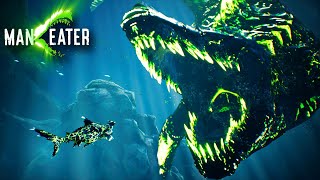 THE GIANT KAIJU BOSS  ManEater DLC Quest for the Truth  Ep3 [upl. by Nallek]