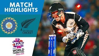 India Skittled for 79 in Opening Match  New Zealand vs India  ICC Mens WT20 2016  Highlights [upl. by Ydal]