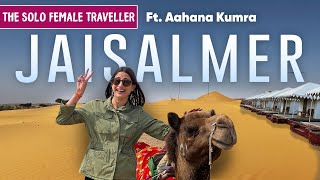 Thrilling Desert Safari In Jaisalmer The Solo Female Traveller Ft Aahana Kumra S3 EP1 Curly Tales [upl. by Minta440]