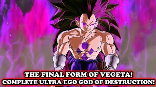 NEW 2024 FINAL FORM OF VEGETA Complete Ultra Ego God Of Destruction Dragon Ball Xenoverse 2 Mods [upl. by Hugh]