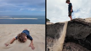 UNE MONTAGNE DE SABLE EN FRANCE 🦀 [upl. by Lexa557]