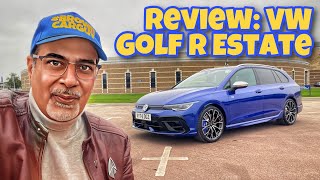 REVIEW 2024 VW Golf R Estate 330bhp [upl. by Enitsed321]