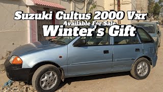 Suzuki Cultus 2000 Vxr  Available For Sale  Winters Gift [upl. by Woodruff]