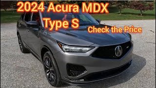 SEE 2024 Acura MDX Type S Specs  Price  Engine  Interior amp Eksterior [upl. by Liahkim]